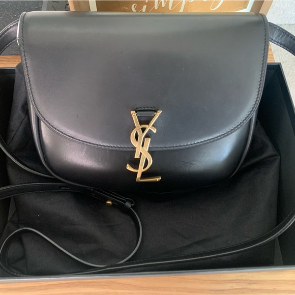 YSL Kaia Monogram Leather Crossbody Bag - Medium - Picture 5 of 16
